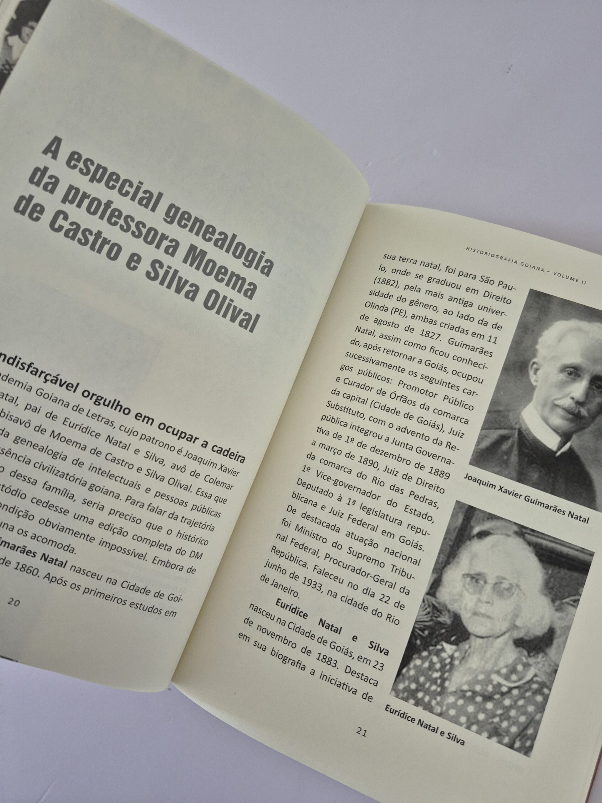Livro Historiografia Goiana - Ubirajara Galli Volume 2 - Imagem 4