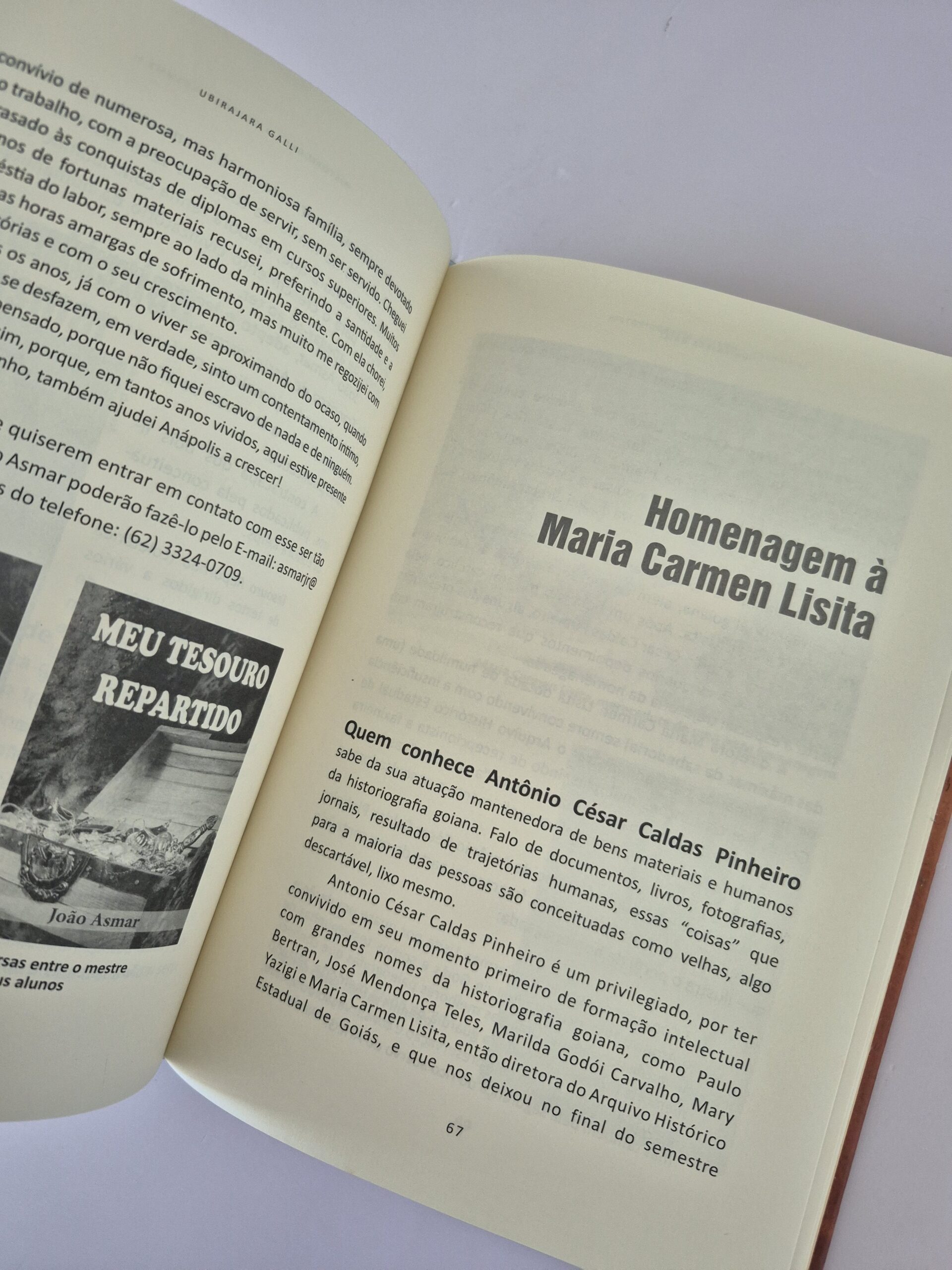 Livro Historiografia Goiana - Ubirajara Galli Volume 2 - Imagem 5