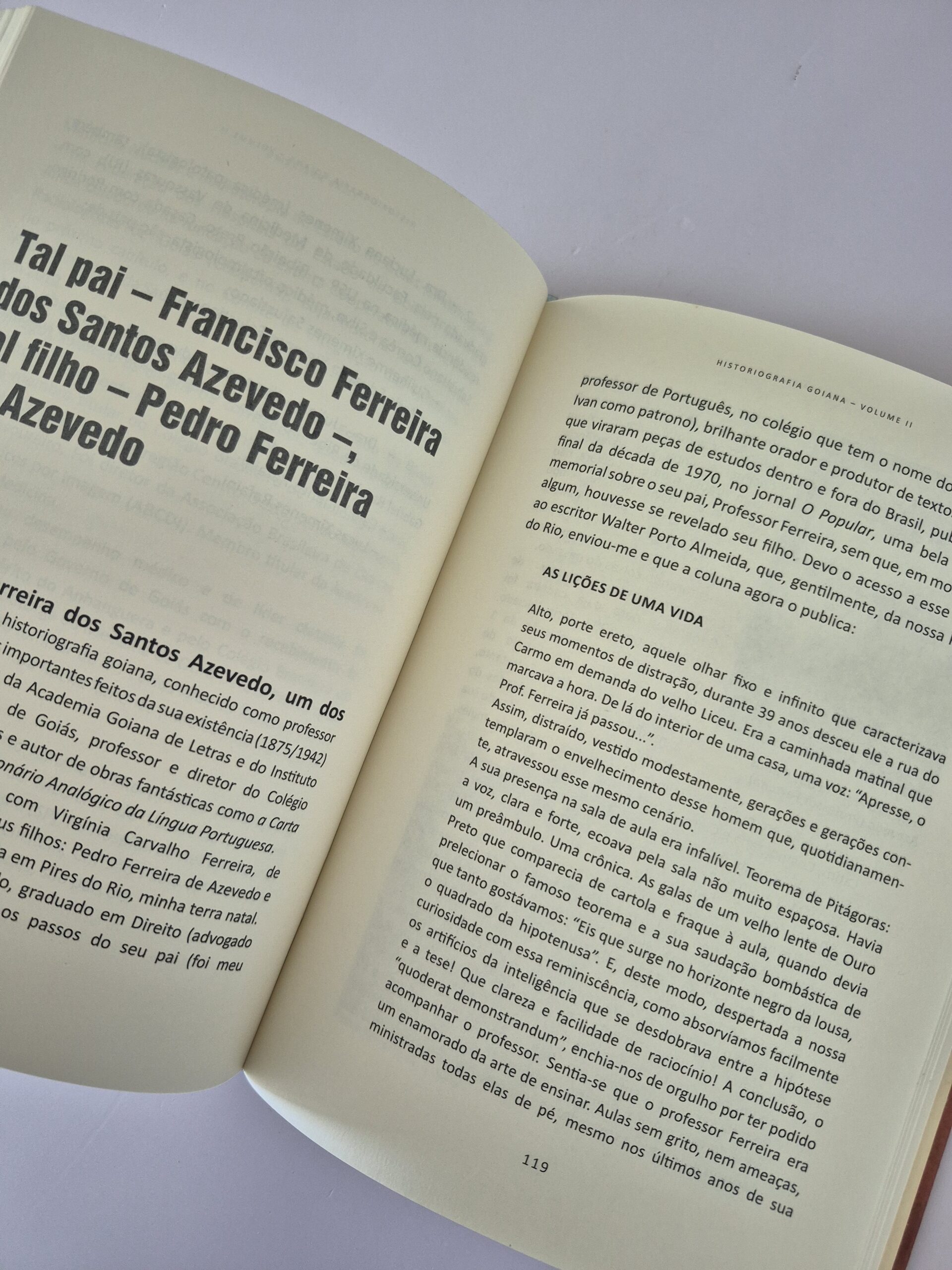 Livro Historiografia Goiana - Ubirajara Galli Volume 2 - Imagem 3