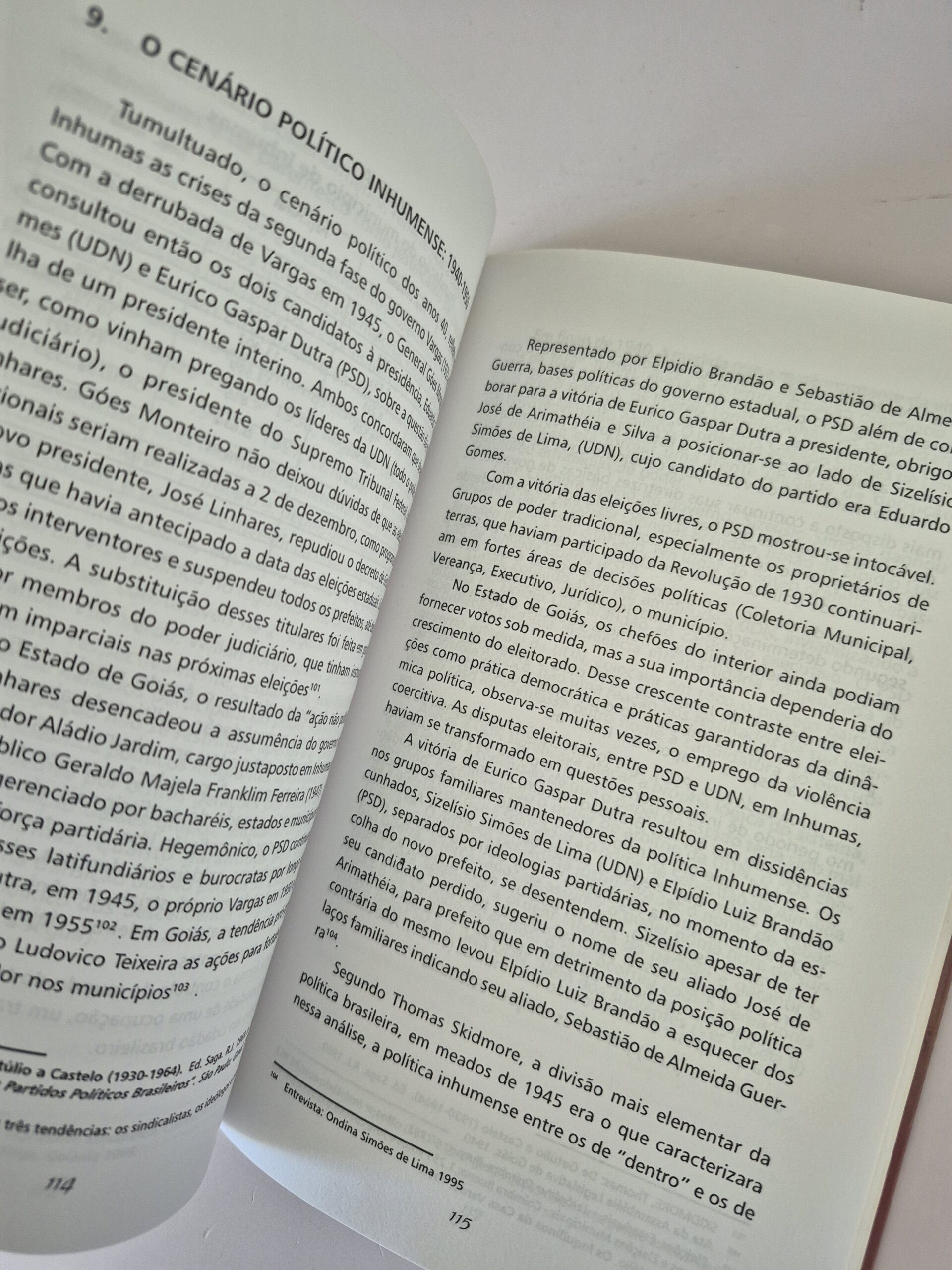Livro Metáforas do Progresso: A Dinâmica Municipal - Gleidson de Oliveira Moreira 1ª edição ⓛ - Imagem 5