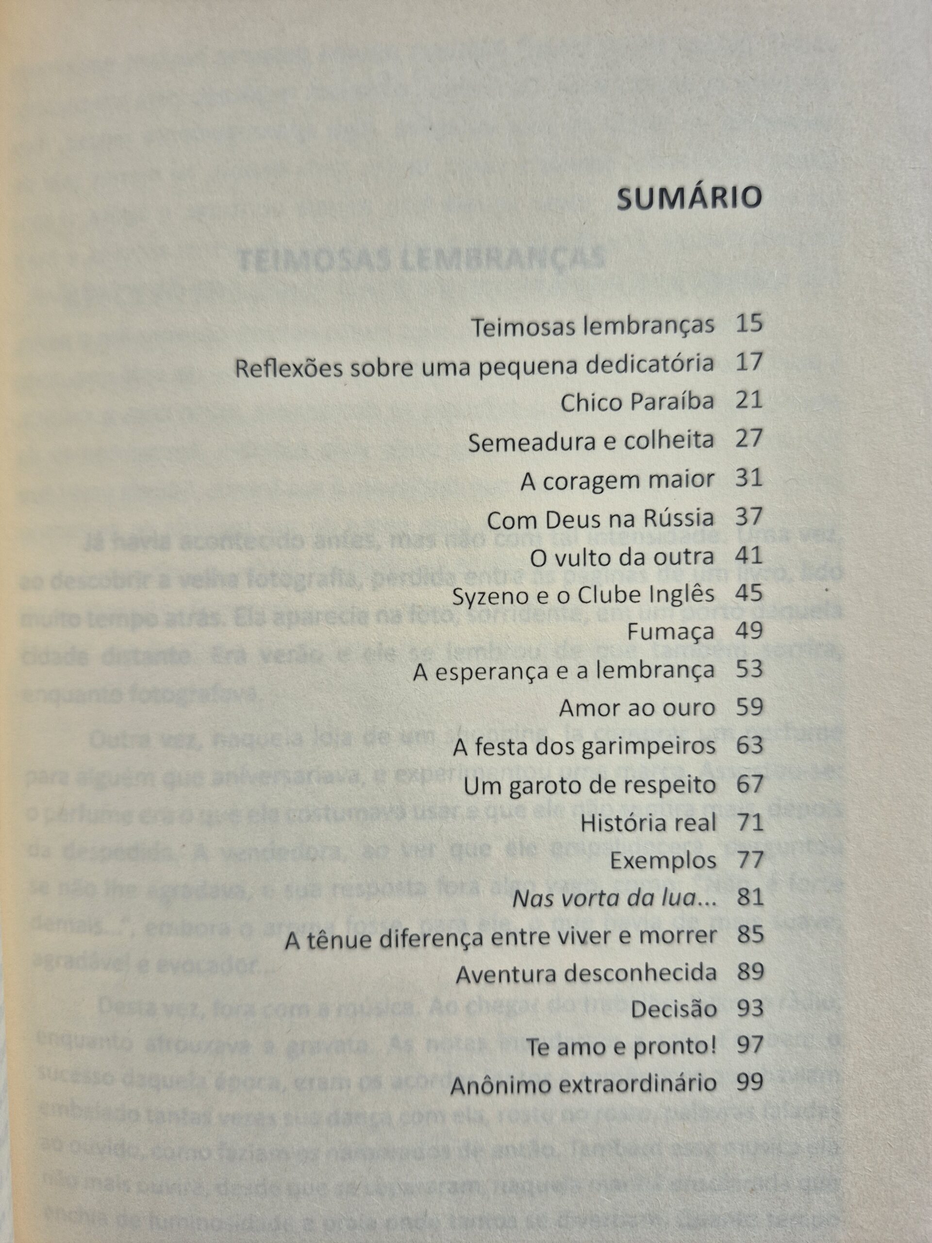 Livro Teimosas Lembranças - Irapuan Costa Junior 1ª edição ⓛ - Imagem 2