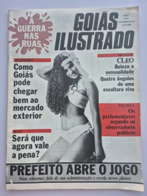 Revista Goiás Ilustrado: A Guerra Nas Ruas Nº 6 1984 ⓛ
