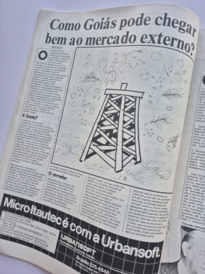 Alternative view of Revista Goiás Ilustrado: A Guerra Nas Ruas Nº 6 1984 ⓛ