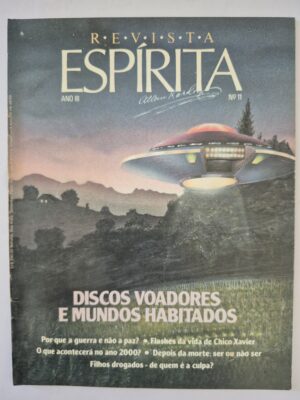 Revista Espírita Allan Kardec: Discos Voadores E Mundos Habitados Ano III Nº 11 ⓛ