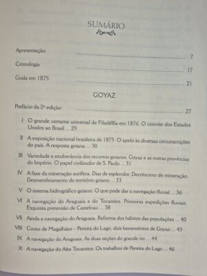 Alternative view of Livro Goyaz - Alfredo d' Escragnolle Taunay 1ª edição ⓛ