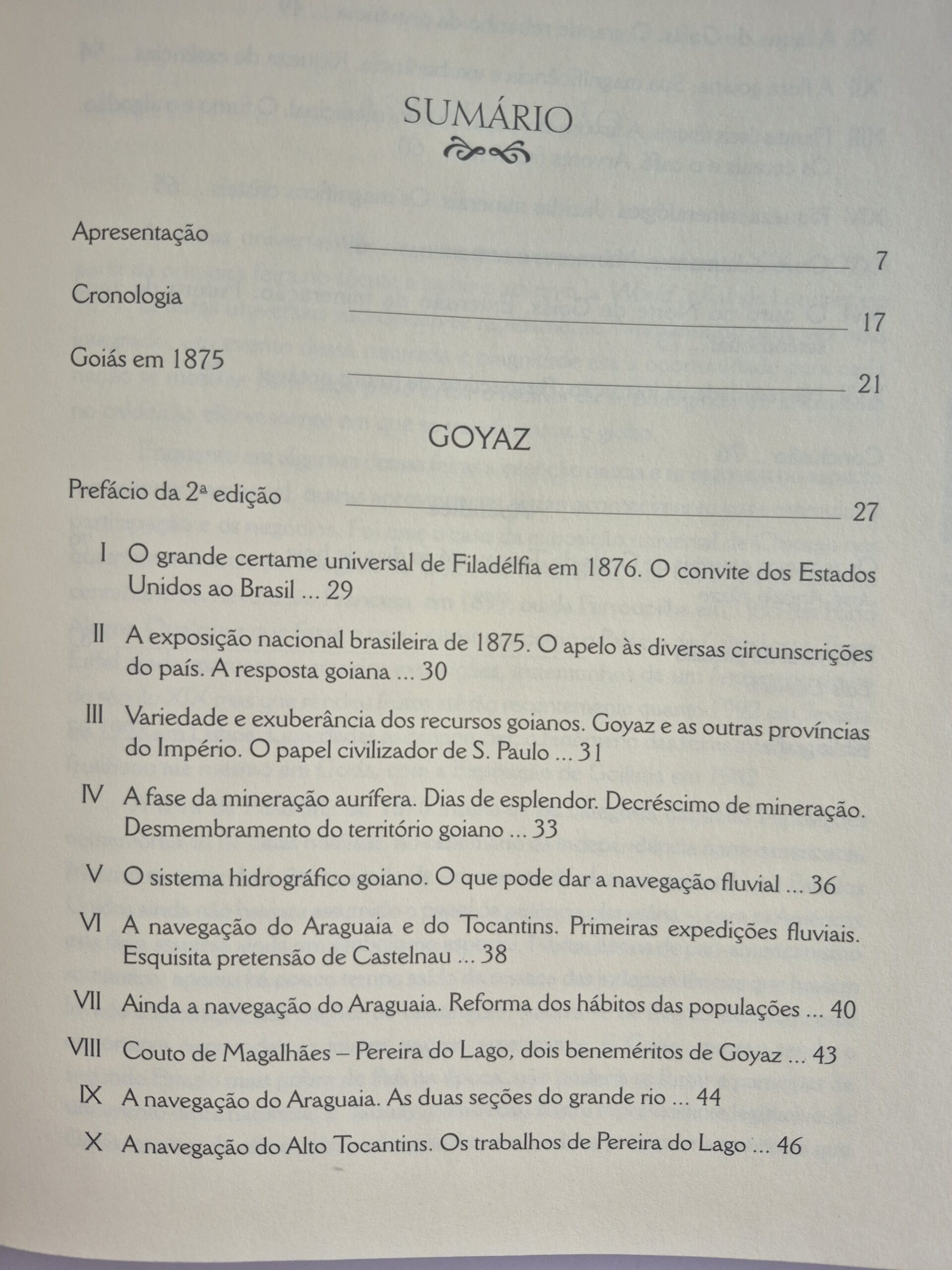 Livro Goyaz - Alfredo d' Escragnolle Taunay 1ª edição ⓛ - Imagem 2