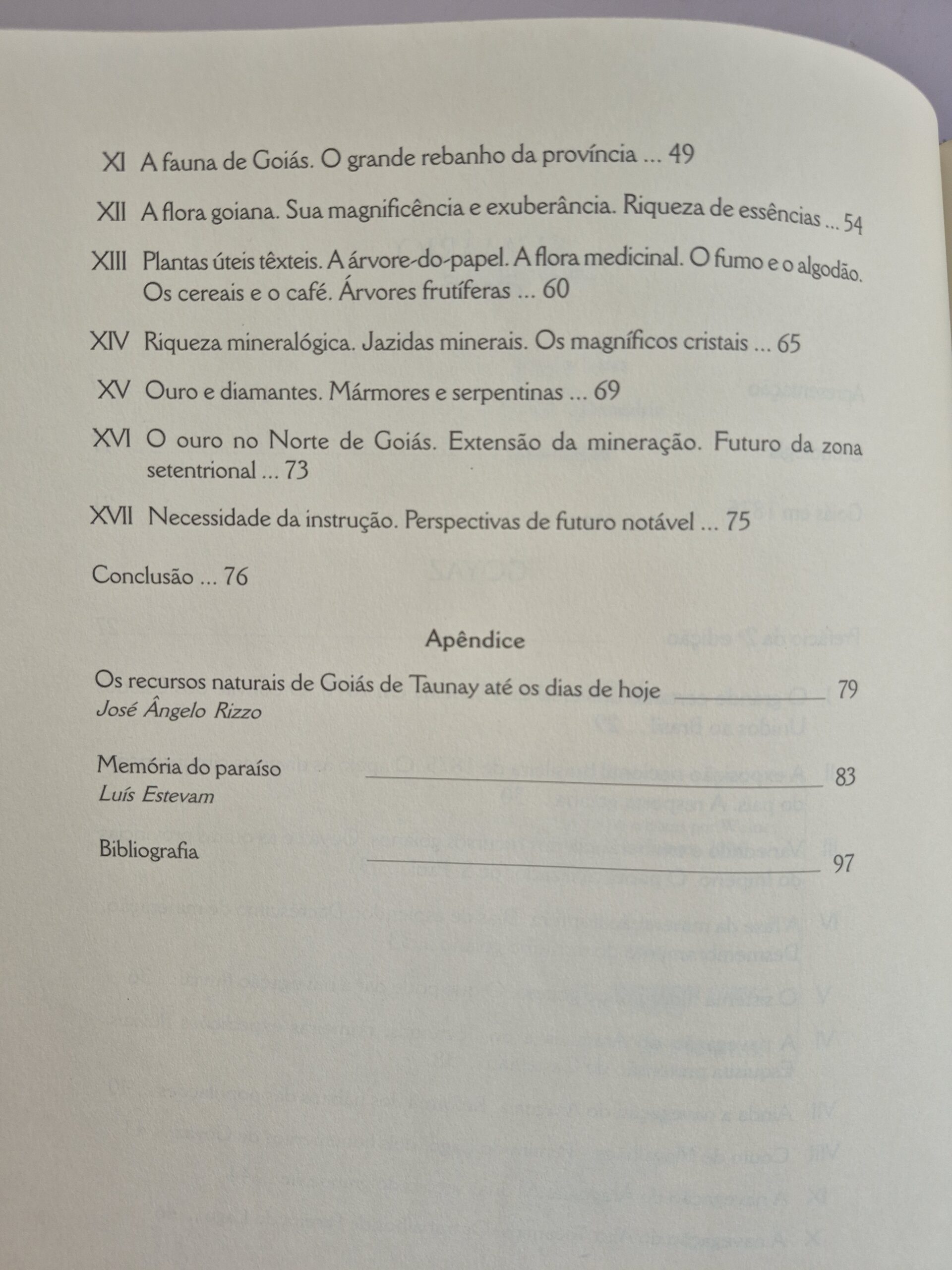 Livro Goyaz - Alfredo d' Escragnolle Taunay 1ª edição ⓛ - Imagem 3