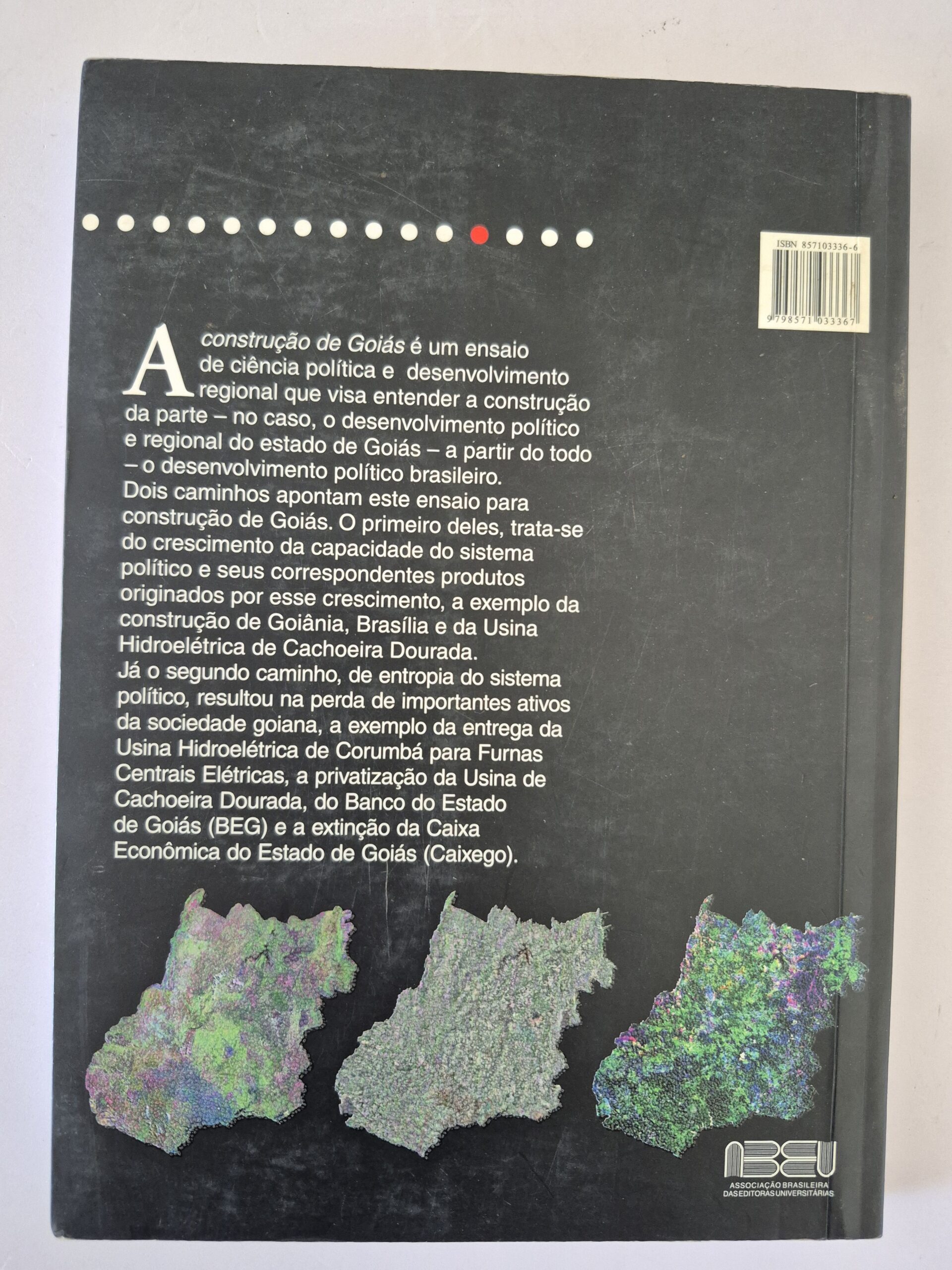 Livro A Construção de Goiás - Salatiel Pedrosa S. Correia 1ª edição ⓛ - Imagem 8