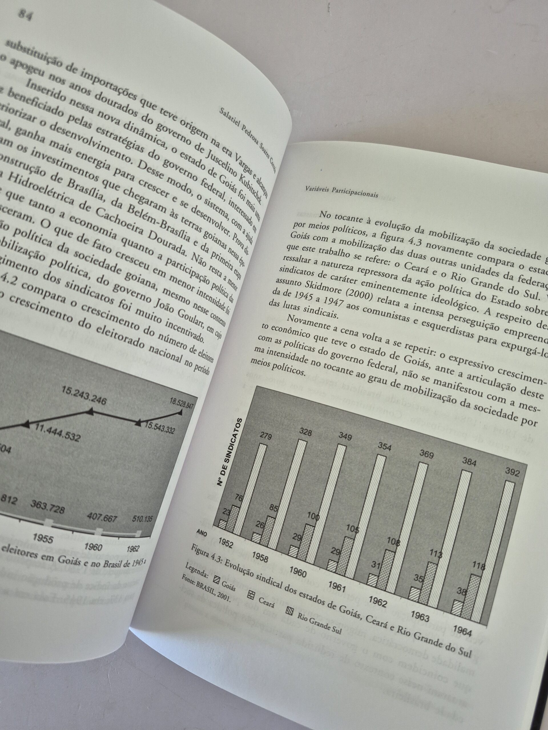 Livro A Construção de Goiás - Salatiel Pedrosa S. Correia 1ª edição ⓛ - Imagem 7
