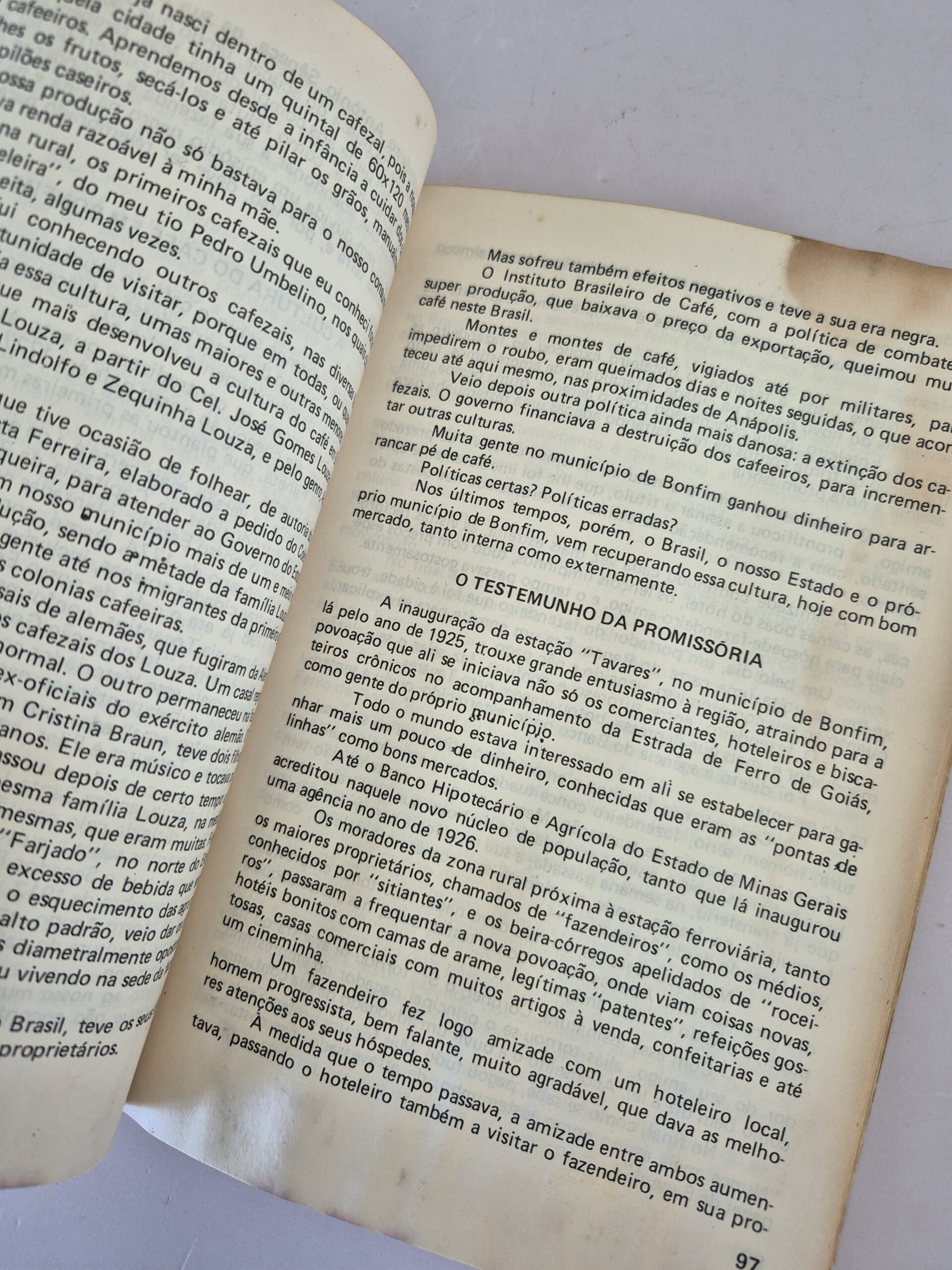 Livro Bonfim de Goiás: Minha Terra e Minha Gente - José Seneca Lobo 1ª edição ⓛ - Imagem 4