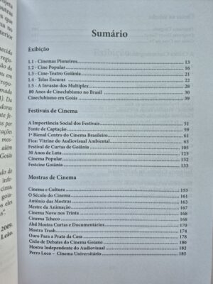 Alternative view of Livro Centenário do Cinema em Goiás (1909–2009) - Beto Leão 1ª edição ⓛ