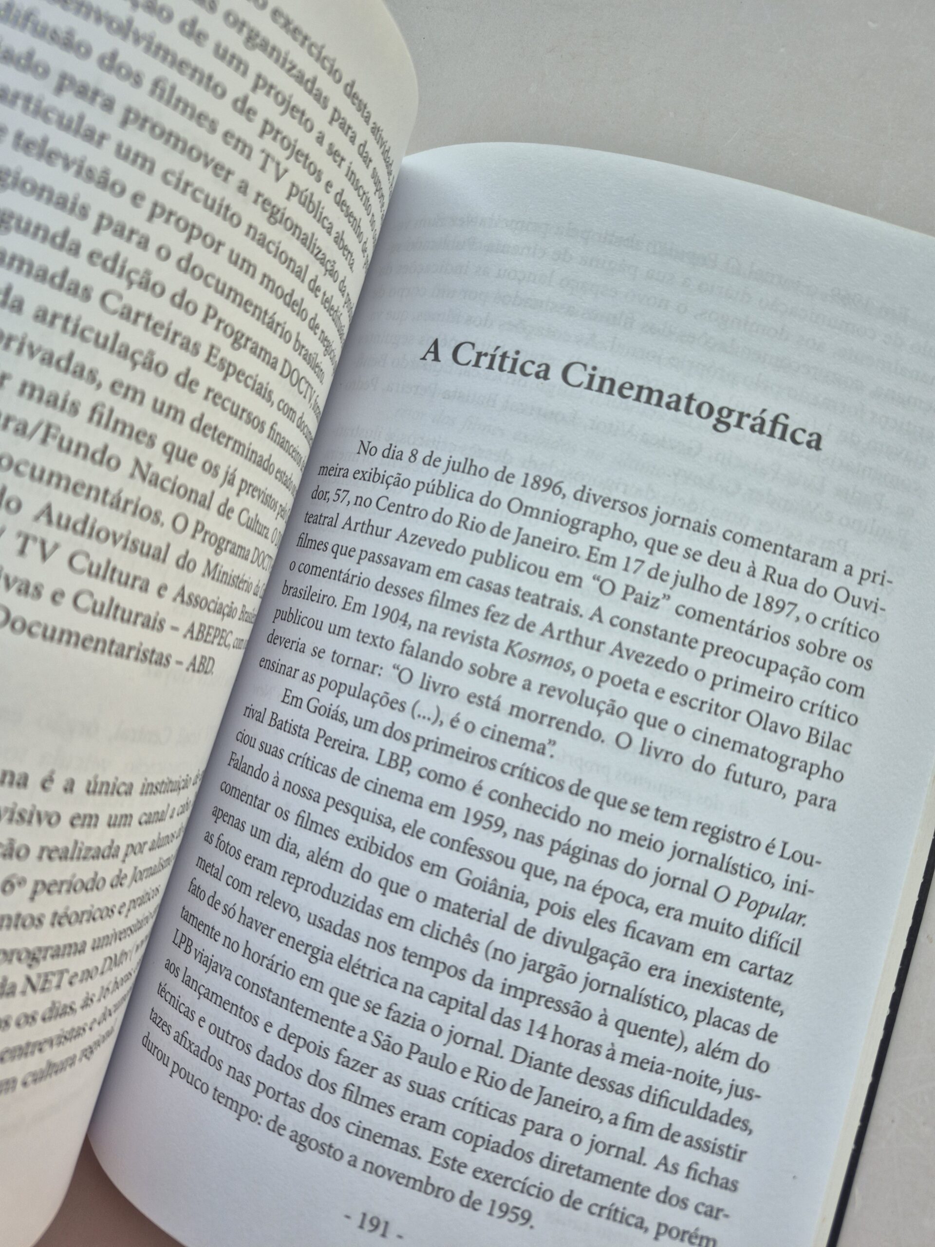 Livro Centenário do Cinema em Goiás (1909–2009) - Beto Leão 1ª edição ⓛ - Imagem 5