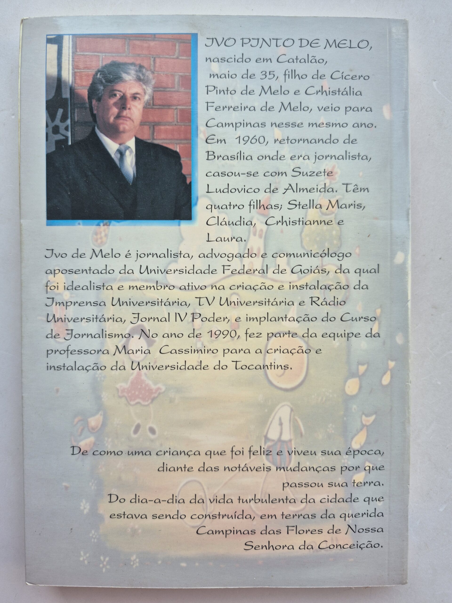Livro Do Cofre da Vida: Campinas dos anos 40 - Ivo de Melo 1ª edição ⓛ - Imagem 5