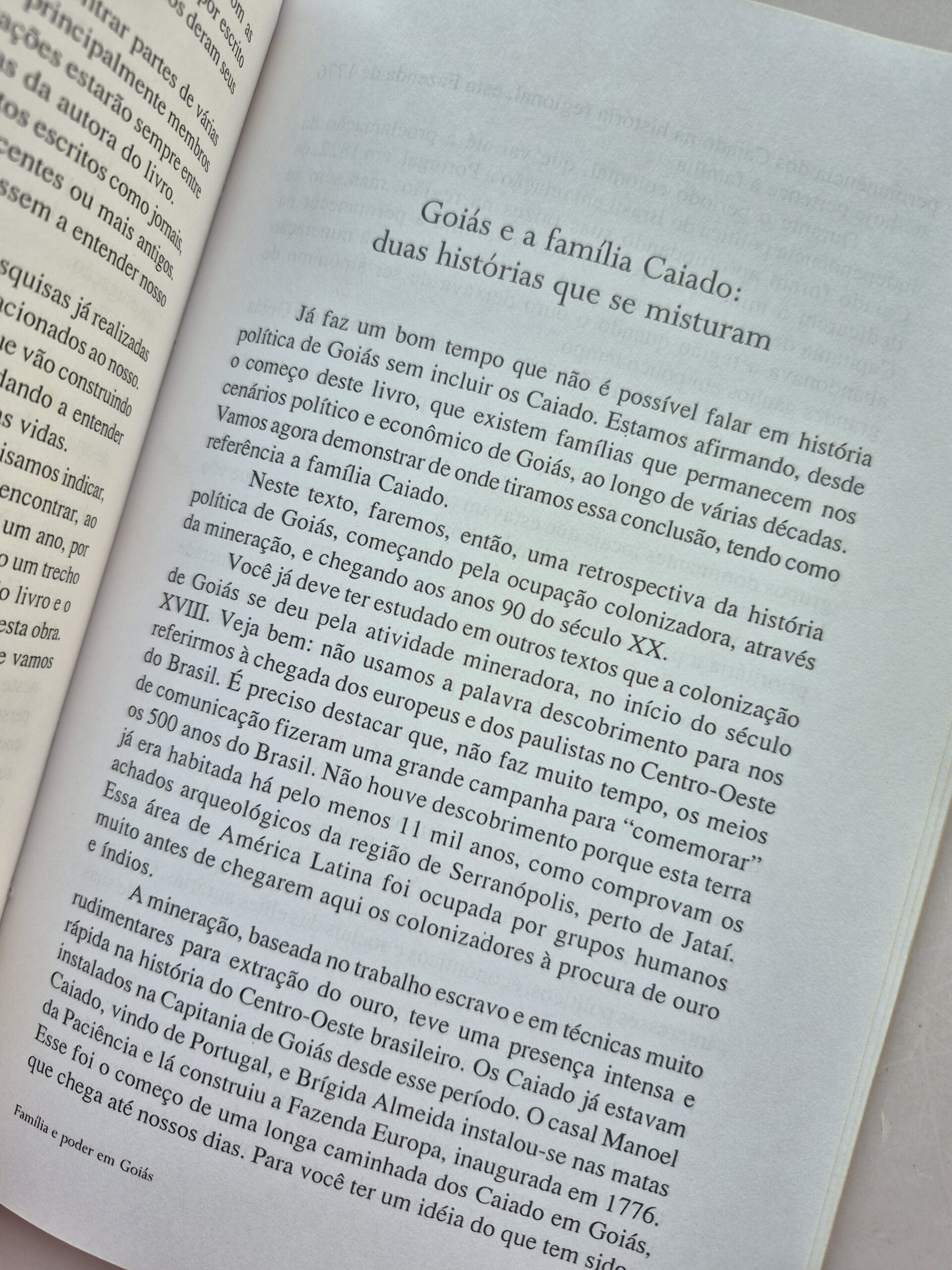 Livro Família e Poder em Goiás - Miriam Bianca 1ª edição ⓛ - Imagem 2