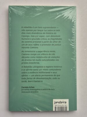Alternative view of Livro A Rebelião - Haroldo Caetano 1ª edição ⓛ