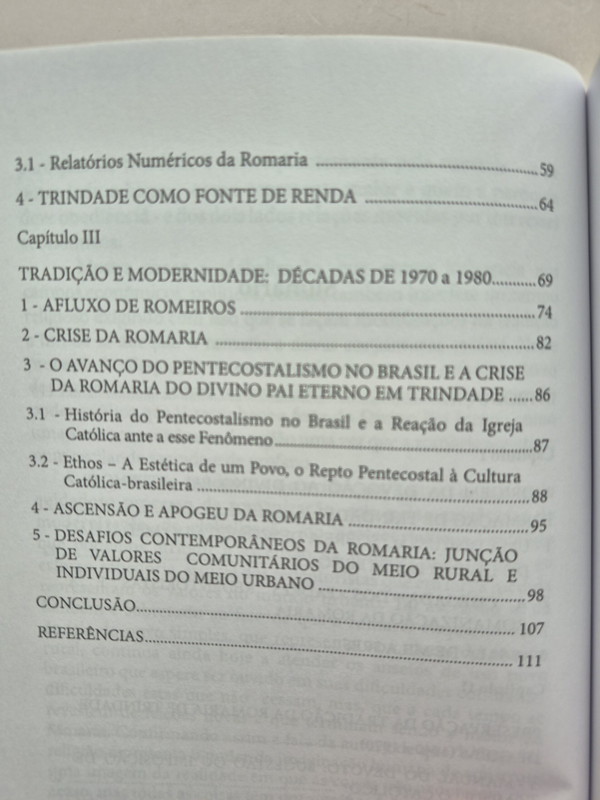 Livro A Romaria do Divino Pai Eterno em Trindade de Goiás 1970-2000 1ª edição ⓛ - Imagem 3